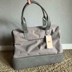 BEIS, The Weekender, Travel Bag, Gray